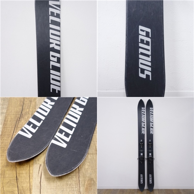 美品 ベクターグライド Vector glide BCスキー GENIUS CARBON 美品 ベクターグライド Vector glide BCスキー GENIUS CARBON
