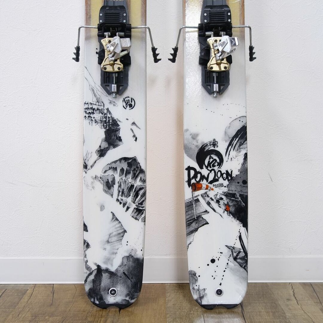K2 - 美品 ケーツー K2 BCスキー pon2oon 160cm 130mm テック K2 - 美品 ケーツー K2 BCスキー pon2oon 160cm 130mm テック