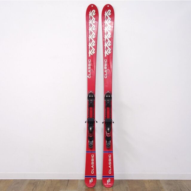 K2(ケーツー)の極希少 ジルブレッタ K2 silvrtta カーボンチューブ 山スキー CLASSIC 8611 166cm バックカントリー ツアービンディング スポーツ/アウトドアのスキー(板)の商品写真