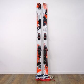 ケーツー(K2)の美品 ケーツー K2 BCスキー AMP RICTOR 90XTi 177cm 90ｍｍ ビンディング G3 ONYX クライミングスキン セット 山スキー ツアー バックカントリー(板)