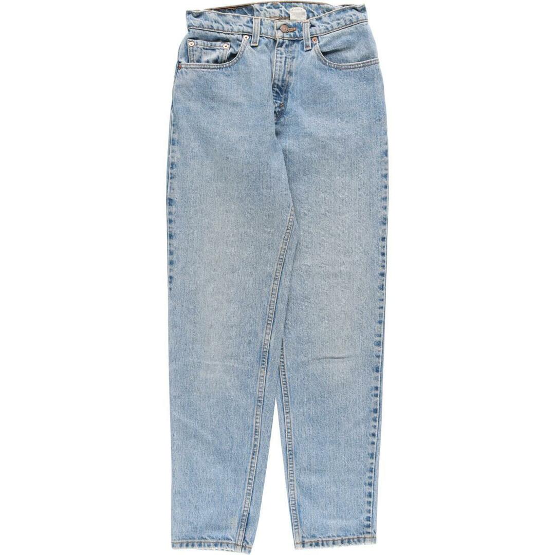 90年代 リーバイス Levi's 550 RELAXED FIT TAPERED LEG テーパードジーンズ デニムパンツ USA製 レディースL(w27) ヴィンテージ /eaa325135