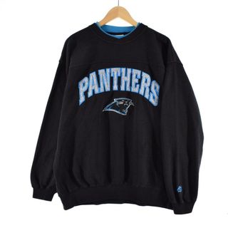 リー(Lee)の古着 リー Lee SPORT NFL CAROLINA PANTHERS カロライナパンサーズ スウェットシャツ トレーナー メンズXL /eaa324053(スウェット)