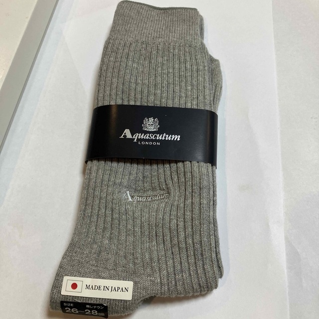 AQUA SCUTUM(アクアスキュータム)の紳士靴下　Aquascutum メンズのレッグウェア(ソックス)の商品写真