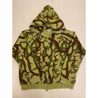 A/W Aape アベイシングエイプ ジップアップパーカー L