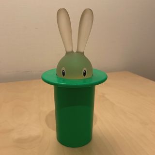 アレッシィ(ALESSI)のアレッシィ マジックバニー 爪楊枝入れ  グリーン(キッチン小物)