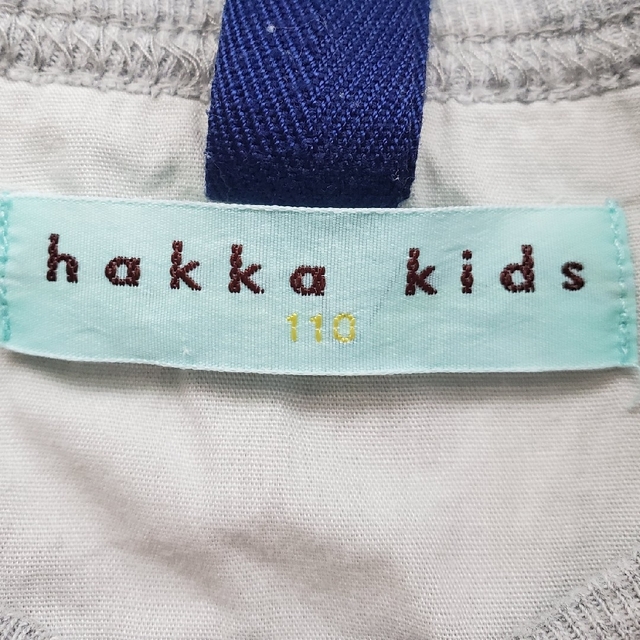 hakka kids(ハッカキッズ)の値下げ💴✨hakka kids スウェット生地ベスト 110 キッズ/ベビー/マタニティのキッズ服男の子用(90cm~)(ジャケット/上着)の商品写真