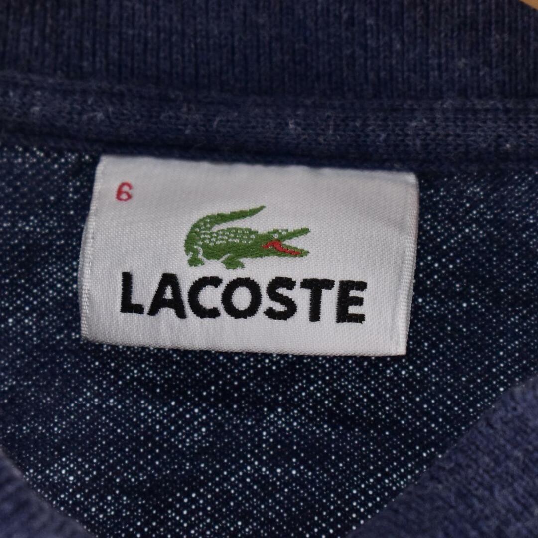 LACOSTE(ラコステ)の古着 ラコステ LACOSTE 長袖 ポロシャツ 6 メンズL /eaa324752 メンズのトップス(ポロシャツ)の商品写真