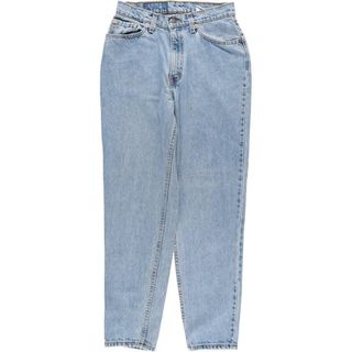 リーバイス(Levi's)の古着 90年代 リーバイス Levi's 512 SLIM FIT TAPERED LEG テーパードデニムパンツ USA製 レディースL(w28) ヴィンテージ /eaa325127(デニム/ジーンズ)