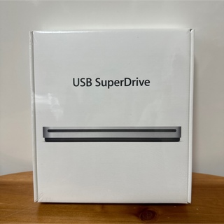 アップル(Apple)の新品未開封☆appleアップルUSB SuperDrive MD564ZM/A (PC周辺機器)