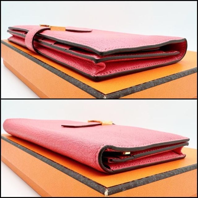 Hermes(エルメス)のts様専用　べアンスフレ　シェブルミゾル　財布　長財布　ピンク レディースのファッション小物(財布)の商品写真