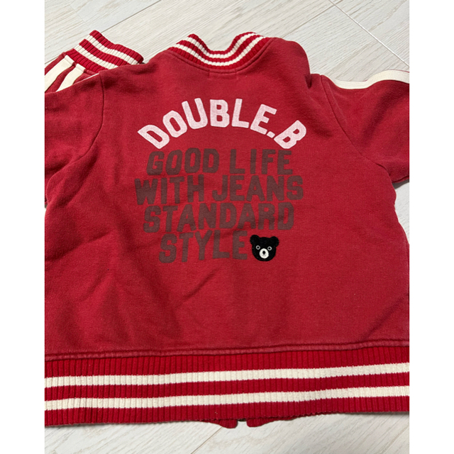 DOUBLE.B(ダブルビー)のDOUBLE.B キッズ/ベビー/マタニティのキッズ服女の子用(90cm~)(ジャケット/上着)の商品写真