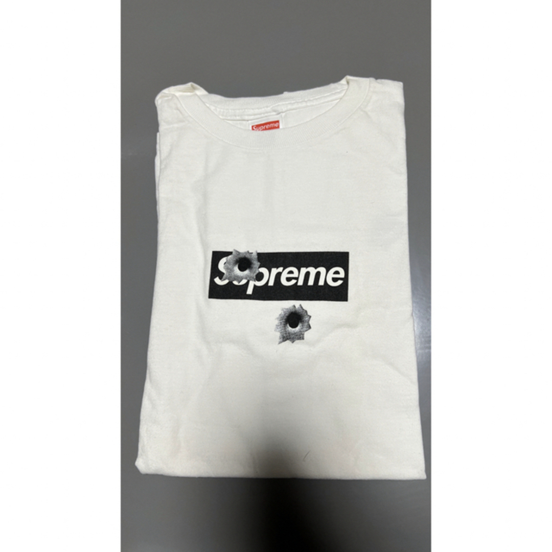 supreme bullet box logo tee