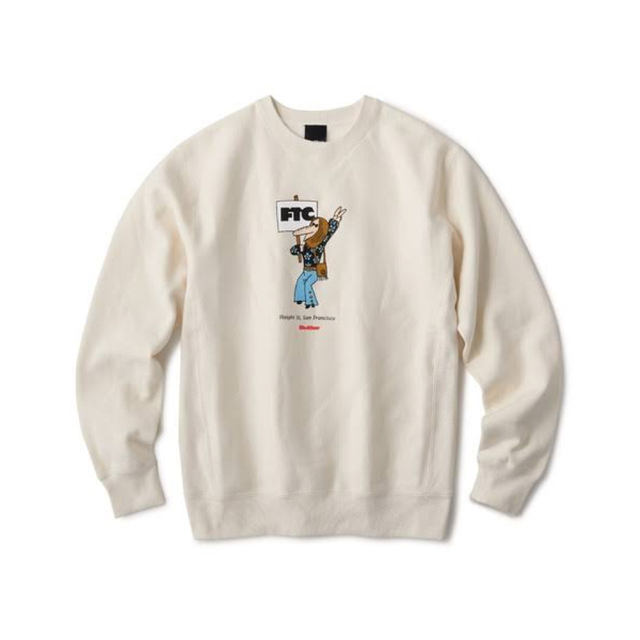 【即日発送】FTC x BUTTER GOODS SWEATSHIRT