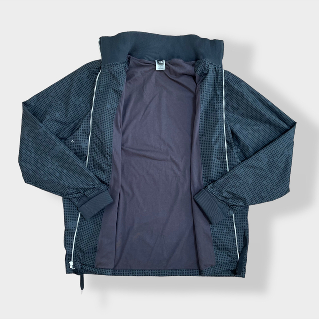 【THE NORTH FACE】ナイロンジャケット ブルゾン 刺繍ロゴ 格子柄