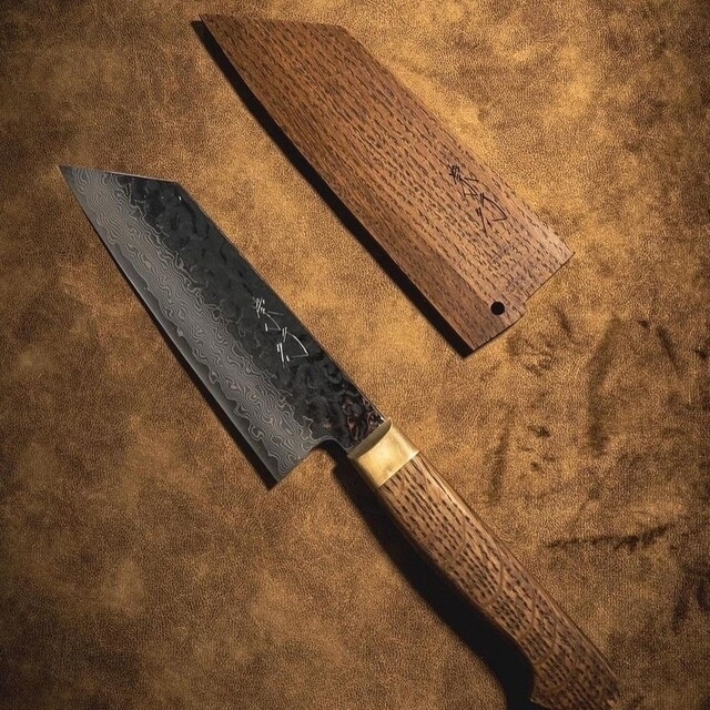 新品 oldmountain knifegallery 柴田崇行 名包丁 スポーツ/アウトドアのアウトドア(調理器具)の商品写真