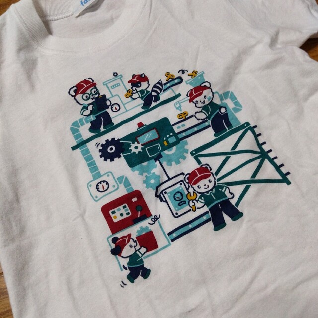 familiar - familiar メカニコTシャツ 110㌢の通販 by ミルキー