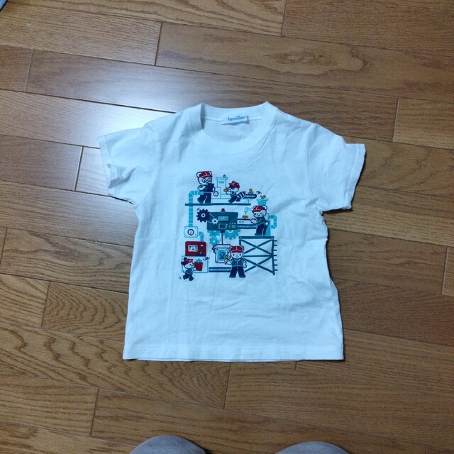 familiar - familiar メカニコTシャツ 110㌢の通販 by ミルキー