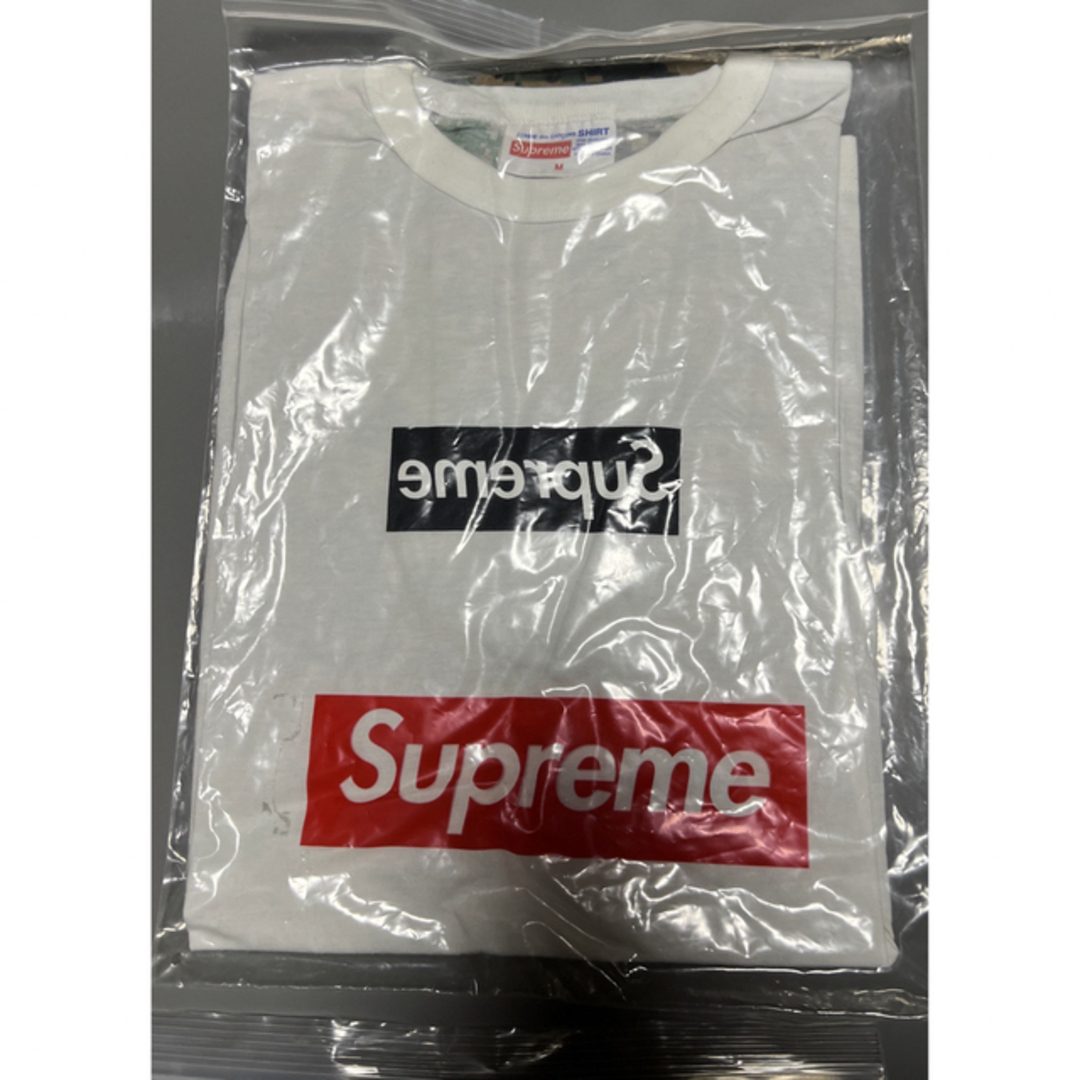 メンズSupreme box logo tee ギャルソン 迷彩 M