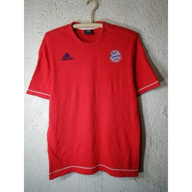 adidas(アディダス)のo6091　アディダス　00ｓ　ビンテージ　tシャツ　FC BAYERN メンズのトップス(Tシャツ/カットソー(半袖/袖なし))の商品写真