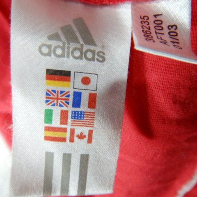 adidas(アディダス)のo6091　アディダス　00ｓ　ビンテージ　tシャツ　FC BAYERN メンズのトップス(Tシャツ/カットソー(半袖/袖なし))の商品写真