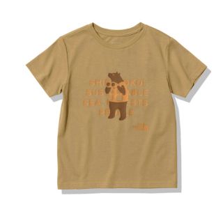 ザノースフェイス(THE NORTH FACE)の☆ノースフェイス キッズ Tシャツ 140㎝ ベージュ☆(Tシャツ/カットソー)