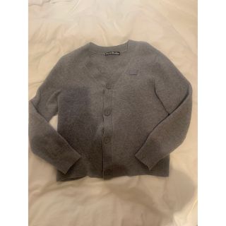 アクネストゥディオズ(Acne Studios)の【最終値下げ！acne studios ウールカーディガン】ユニセックス　グレー(カーディガン)