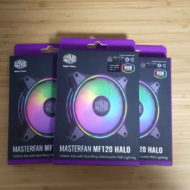 【3個セット】COOLER MASTER ARGBケースファン 12cm