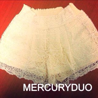 マーキュリーデュオ(MERCURYDUO)のマーキュリーレースショーパン(ショートパンツ)