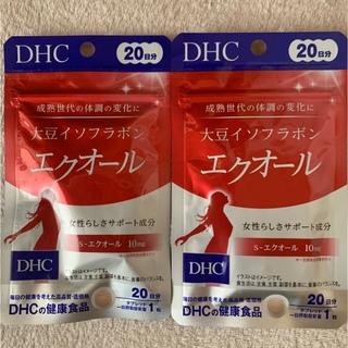 ディーエイチシー(DHC)のDHCエクオール20日分×２袋(その他)