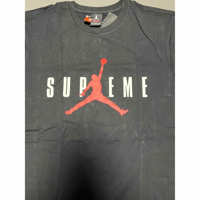 Supreme(シュプリーム)のsupreme エアジョーダン Tee M ブラック 新品未使用 メンズのトップス(Tシャツ/カットソー(半袖/袖なし))の商品写真