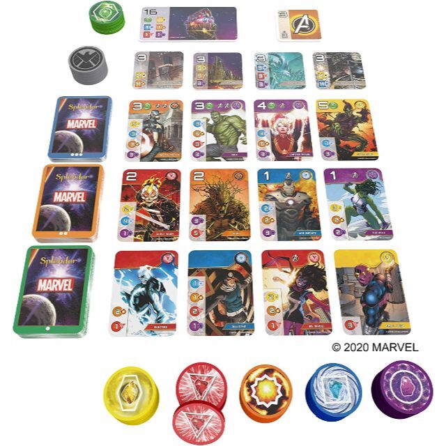 Marvel Splendor 宝石の煌き  ボードゲーム (英語版)海外輸入品