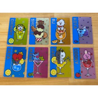 ビーティーイシビル(BT21)のBT21 メタルカードコレクション８枚SET コンプリート☆(アイドルグッズ)