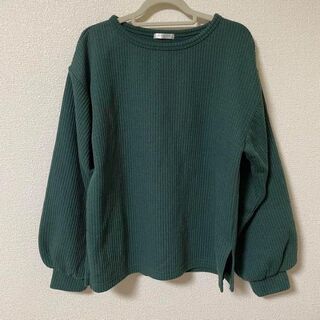 コルザ(COLZA)の886【M】コルザ COLZA トップス カットソー ニット 長袖 ぽわん袖(カットソー(長袖/七分))