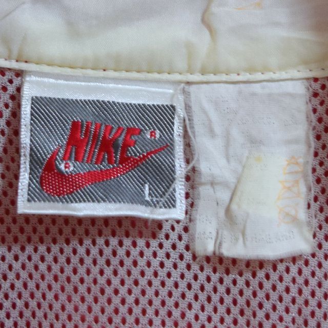 NIKE  銀タグ 90s トラックジャケット 刺繍ロゴ クレイジーパターン