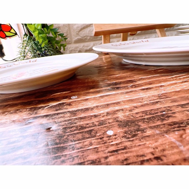 【GuGu World】グーグーワールド レトリバーパピー プレート ６点セット インテリア/住まい/日用品のキッチン/食器(食器)の商品写真