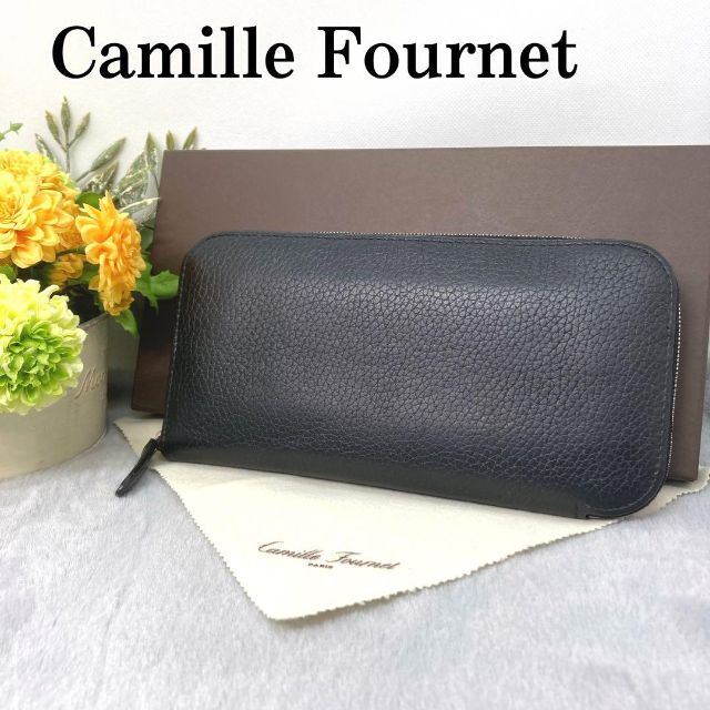 Camille Fournet カミーユフォルネ 長財布 ワインレッド -