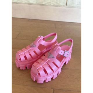 正規品 新品未使用 プラダ PRADA フォーム ラバー サンダル 37サイズ