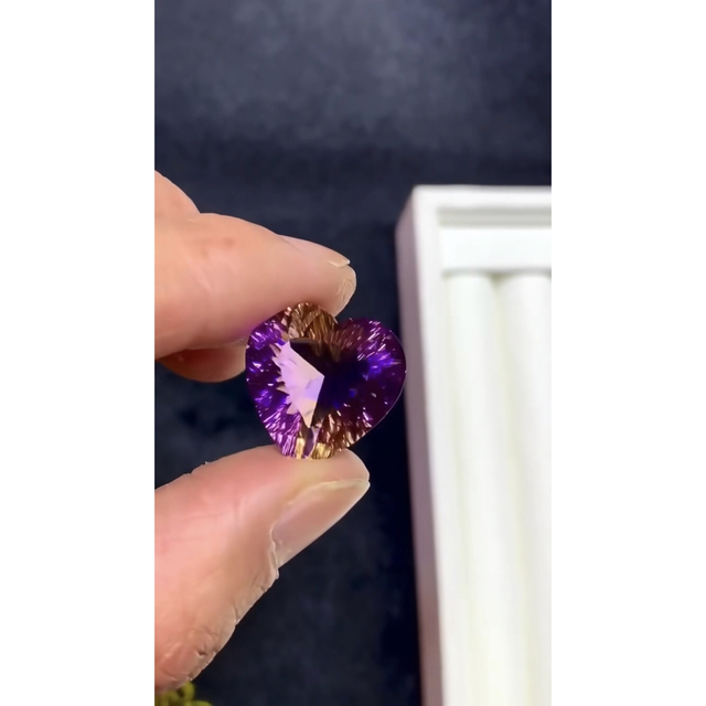 ⭐︎【天然】アメトリン ルース 20ct - 各種パーツ