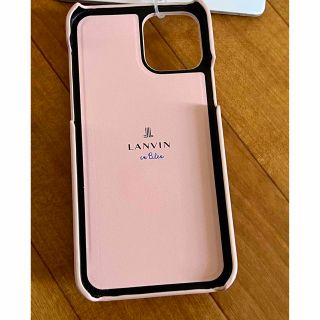 ランバン(LANVIN)のiPhone 12 用 LANVIN ハードケースRibbonPink(iPhoneケース)