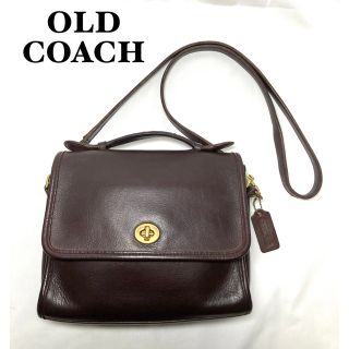 【美品】COACH オールドコーチ　ショルダーバッグ　USA製　9870