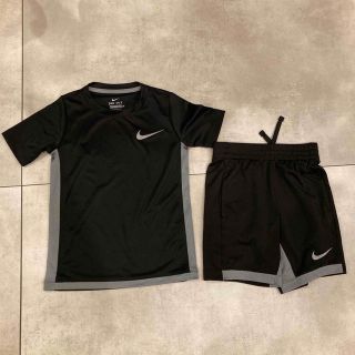 ナイキ(NIKE)のNIKE 120 サッカー　黒　セットアップ(Tシャツ/カットソー)