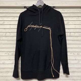 Yohji Yamamoto - Yohji yamamoto ロゴ入りパーカーの通販 by シズク's ...