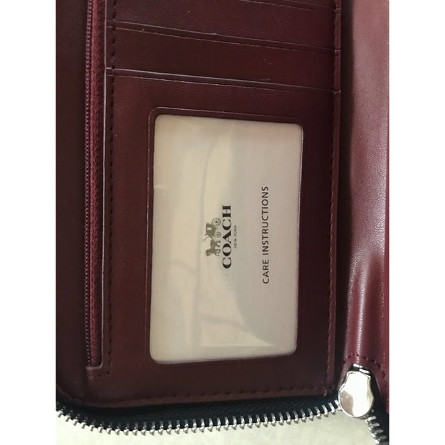 COACH(コーチ)の【新品・未使用】COACH✨シャガード風オシャレ長財布　✨ブラック✨C4110 レディースのファッション小物(財布)の商品写真