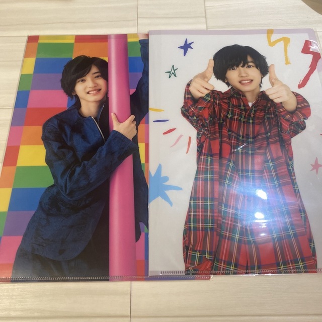 道枝駿佑　クリアファイル エンタメ/ホビーのタレントグッズ(アイドルグッズ)の商品写真