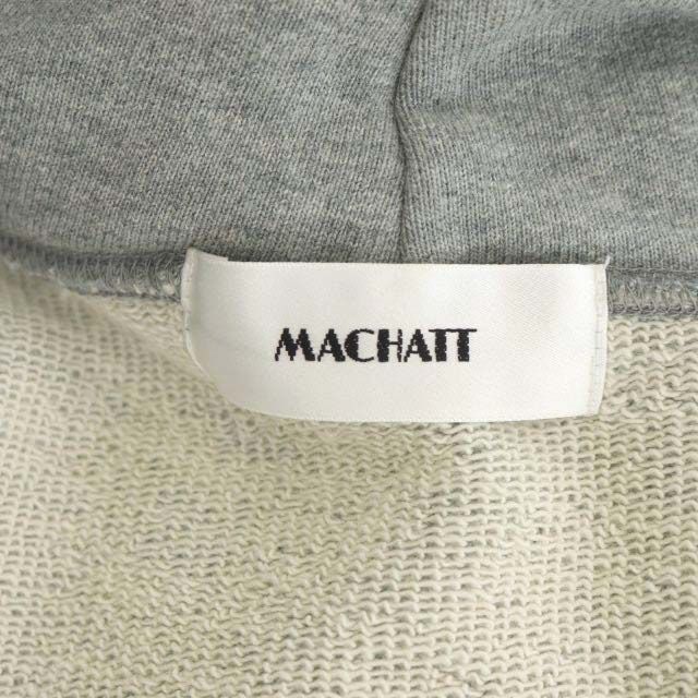 machatt マチャット　スウェットフーディー　グレー