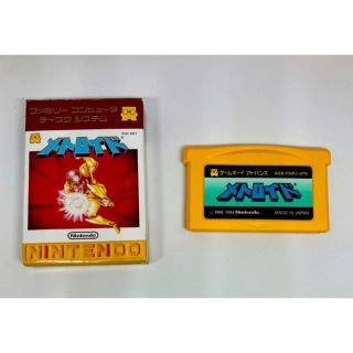 GBA メトロイド ファミコンミニ 箱説あり　ゲームボーイアドバンス