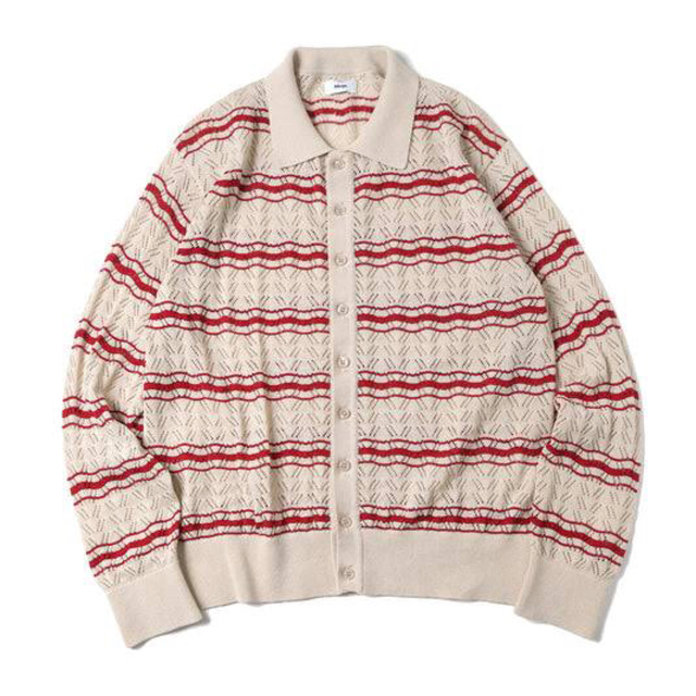 カーディガンAllege Openwark Boder Cardigan