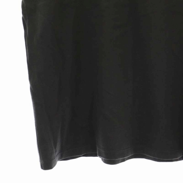 IENA(イエナ)のイエナ ロゴプリントTシャツ カットソー 半袖 クルーネック チャコールグレー レディースのトップス(Tシャツ(半袖/袖なし))の商品写真
