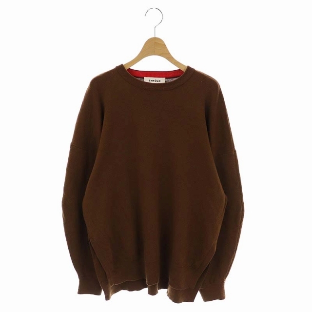 エンフォルド 22AW V-NECK PULLOVER Vネックプルオーバ ー