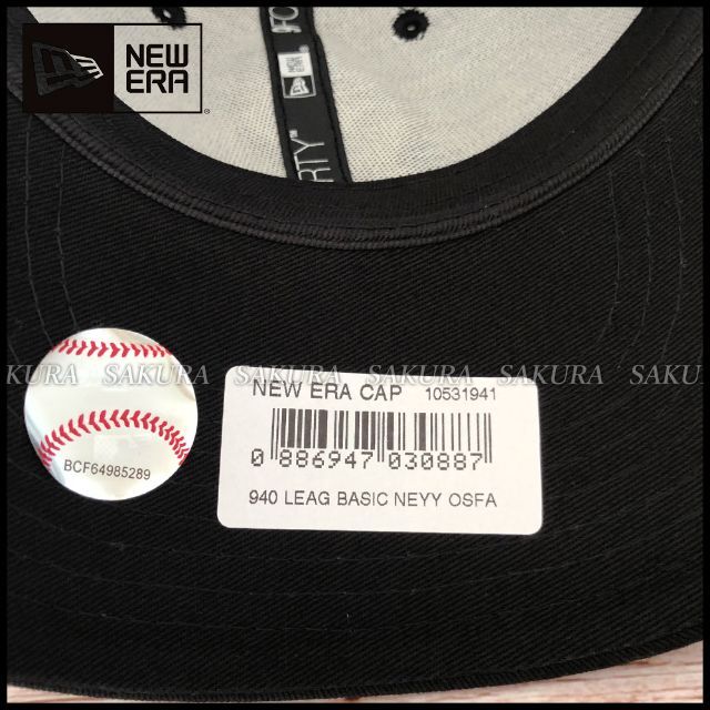 NEW ERA(ニューエラー)の【ユニセックス】ニューエラ 9forty キャップ 帽子(30887) メンズの帽子(キャップ)の商品写真